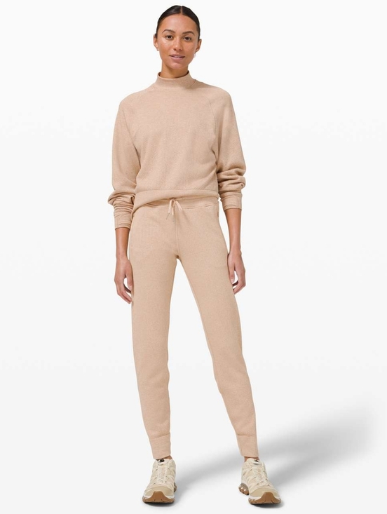 lululemon athletica Pants - Lululemon Engineered Warmth Jogger In Cafe Au Lait